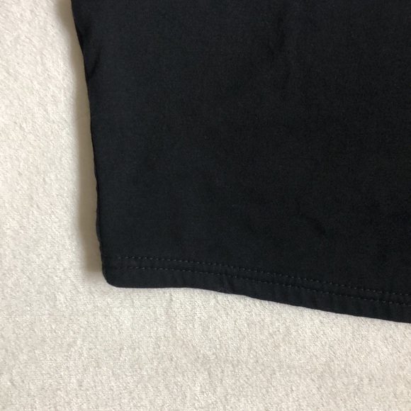 Princess Polly Black One Strap Crop Tank Top - Picture 3 of 6